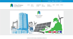 Desktop Screenshot of italthaiengineering.com